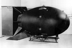 Fat Man, the bomb dropped by the U.S. on Nagasaki at the end of World War II, killed tens of thousands of Japanese. The bombings of Hiroshima and Nagasaki remain the only instances of nuclear weapons being used in war.