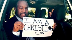 This image of presidential candidate Ben Carson has sparked a hashtag movement, but the FBI's hate crime statistics show it's hardly a bold or courageous stand.