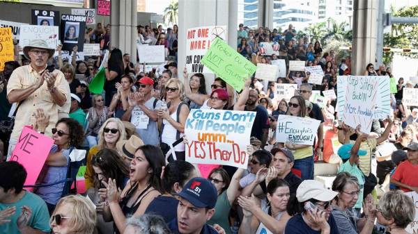 parkland protest